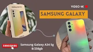 Samsung Galaxy A34 5g 8/256gb Silver // Съемка 4К на Samsung Galaxy A34