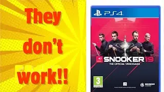 Why SNOOKER games DON'T WORK!