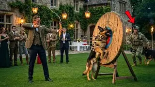 Un Riche Attache un K9 Vivant en Cible, Ignorant qu'un Navy SEAL et son Chien ont Entendu le Cri