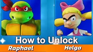 Nickelodeon Kart Racers 3: Slime Speedway - How to Unlock Helga and Raphael