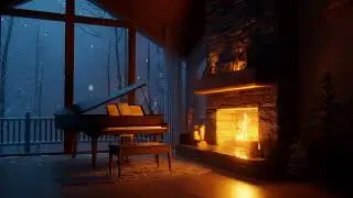 Hearthside Melodies | Cozy Piano Music by the Fireplace for Relax, Focus & Peaceful Nights