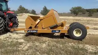 The Strobel DS 50 Dump Style Scraper - UNLOAD