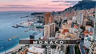 Monaco by Drone in 4K UltraHD 60FPS