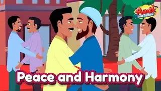 Peace and Harmony | Kids Cartoon, Moral Story by Aadi and Friends