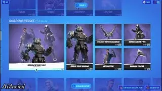 Shadow Strike Pack Now in the Fortnite item Shop | Showcase