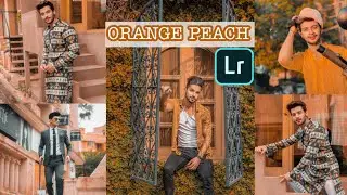 Lightroom Presets | Lightroom Orange Peach Preset | Adobe Lightroom Mobile | #LightroomTutorial2020