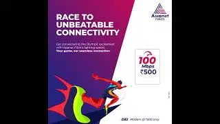 Blazing 100 Mbps for Just ₹500/Month! | Asianet Fiber Internet - Fast & Affordable!