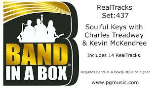 Band-in-a-Box&reg; 2024 - RealTracks Set 437: Soulful Keys with Charles Treadway & Kevin McKendree
