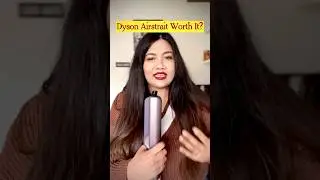 ✅DYSON WORTH 50k 😨 ? #dyson #honestreview #dysonairstrait #shortsviral #brindaabhijith