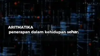 ARITMATIKA penerapan dalam kehidupan sehari-hari