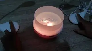 Ultrasonic Humidifier 500ml 7 Led Remote Control