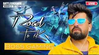 BGMI LIVE I RUSH GAMEPLAY WITH TEAMCODE N RANDOMS I  @BossGamingLive  #bgmi #pubg