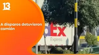 Equipo de Tu Día es testigo de encerrona en Maipú: Camión habría sido secuestrado con su conductor