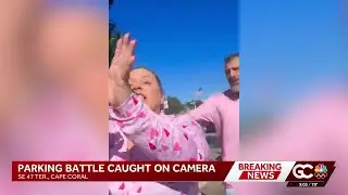 Woman cited after alleged battery caught on camera in Cape Coral parking dispute