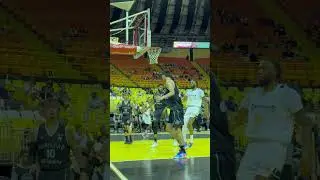 Brandon Boyd makes a three pointer