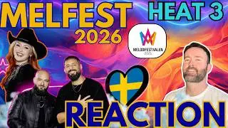 🇸🇪 Melfest SF3 REACTION ALL 6 Songs | Sweden🇸🇪 | Eurovision 2026 #melodifestivalen #Mello