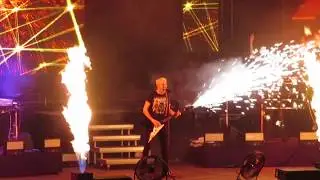 Scooter am Elbufer in Dresden 18.08.2018