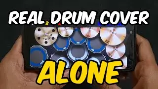 REAL DRUM COVER - ALONE - MARSHMELLO