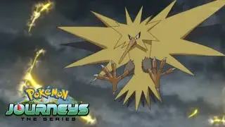 Ash catches Zapdos - Pokemon sword and shield episode 40 preview