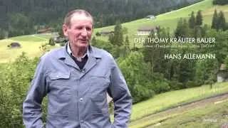 Hans Allemann der Thomy Kr&auml;uter Bauer