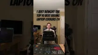 I just bought the top 10 best selling laptop coolers on Amazon! #shorts #laptopcoolingpad