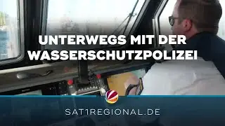 Auf Streife mit der Wasserschutzpolizei in Kiel