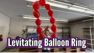 Levitating Balloon Ring in RamZland!🎈 #STEM #Science #RamZland #ScienceForKids