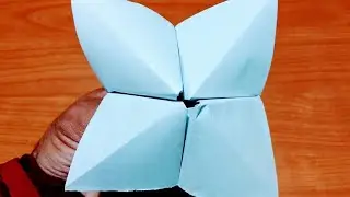 &iexcl;El MEJOR Comecocos de Papel! ✨ QUICK & EASY Paper Fortune Teller