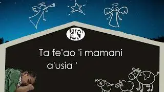 Away in a manger (Tongan) Lyric Video