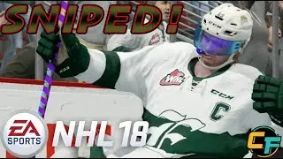 SNIPING IT! - NHL 18 Be a Pro #5 [Sniper]