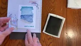 Oceanfront Stamparatus Card Technique