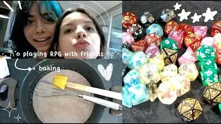 my first EVER vlog?! || nerds playing rpg