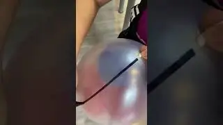 A little compliment to the birthday boy. Pop it! Balloon surprise