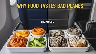 Why Food Tastes Worse on Airplanes | The Science Behind Flavor Loss