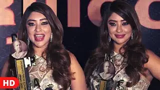HOTT!E Payal Ghosh Looking Stunning In Transparent Dress @ Dadasaheb Phalke Icon Awards 2O21