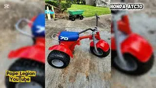 Honda atc70 restored for Fletch 