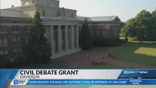 Davidson College gets multi-million-dollar civil debate grant