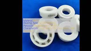 Zirconia Ceramic Bearing Extreme Corrosion Proof