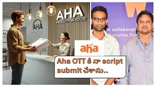 Submitted to my Script to Aha OTT | SKN | Writers Hunt