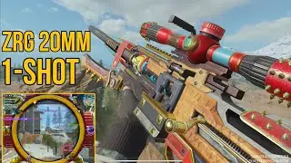 ZRG 20mm is 1-SHOT SNIPER & its INSANE 🤯| BEST ZRG20mm GUNSMITH in CODM #zrg20mm