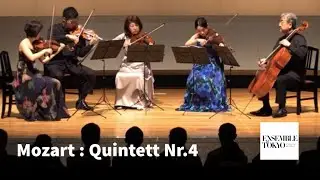Mozart : Quintett Nr.4 g-moll für 2 Violinen, 2 Violen und Violoncello KV516