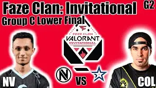 Complexity vs Envy game 2 - Group C Lower Bracket Finals | Faze Clan Valorant Invitational