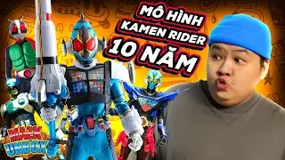 Unbox Bộ Mô Hình Kamen Rider 10 Năm Giá 2 Triệu | Mazk Unbox #37
