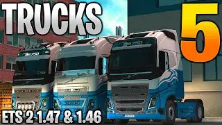5 COOL 2023 TRUCKS for ETS 2 1.47 & 1.46 | ETS 2 Mods