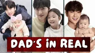Famous Korean Actors Who Are Dad's in Real Life | Hyun Bin | Lee Min Ho | Ji Sung | Song Joong ki