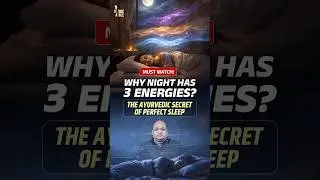 Why Night Has 3 Energies? 😮| Ayurveda Explains the Secret of Perfect Sleep
