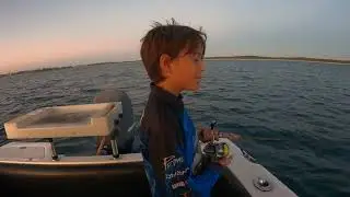 Episode 10 first fish on the tanacom 1200 reel