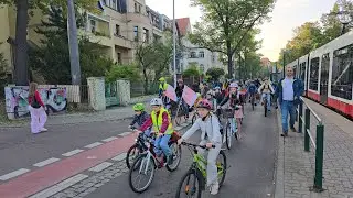Jubil&auml;umsfahrt 3 Jahre Fahrradbus in Halle