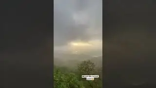 Sunset point Mount Abu in mansoon 🌅  #vlog #vlogger #shorts #viralshorts #sunset #mountabu