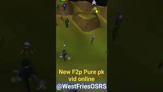 New video! #osrs #pure #f2p #pking #runescape #wilderness #rwh #warhammer #freetoplay
